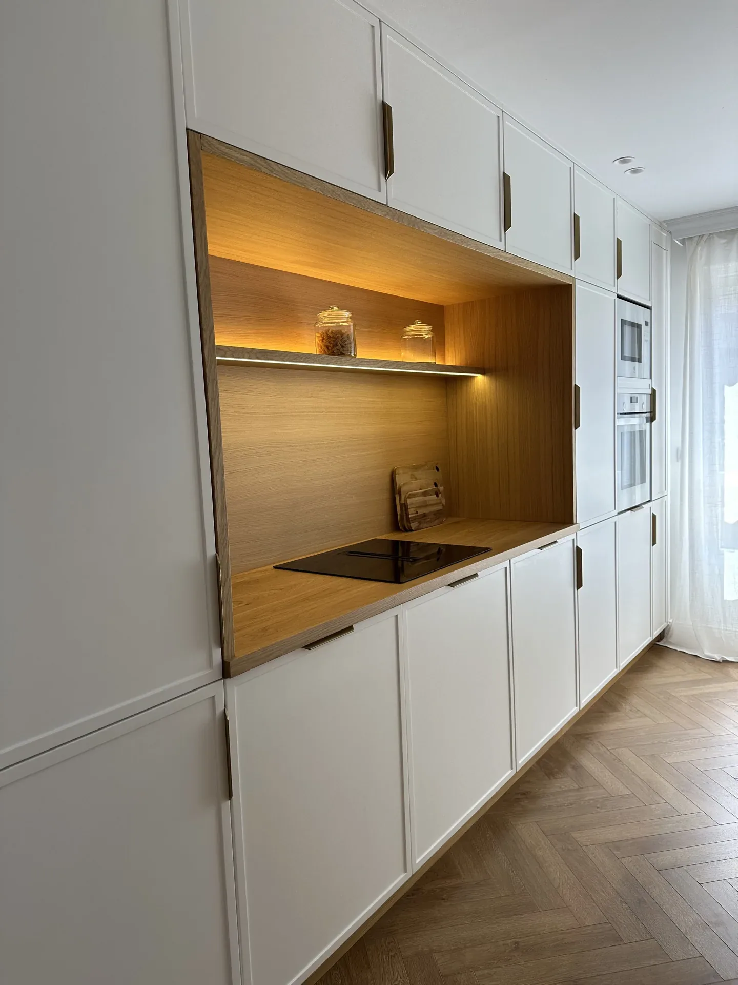 Cocina barra cenital