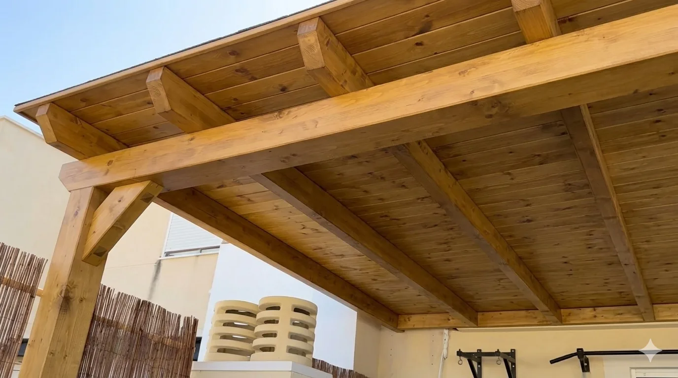Pérgola a medida